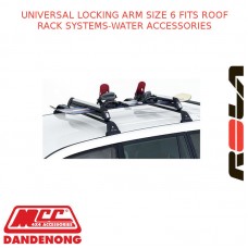 UNIVERSAL LOCKING ARM SIZE 6 FITS ROOF RACK SYSTEMS-WATER ACCESSORIES